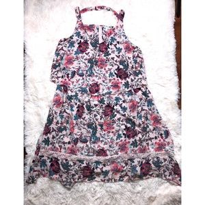 Boutique plus pink floral dress
